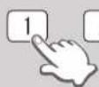 PANASONIC EP-MA73 - To delete the registered settings (Example: )1 - 6