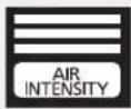 PANASONIC EP-MA73 - Changing the intensity of the air massage - 2