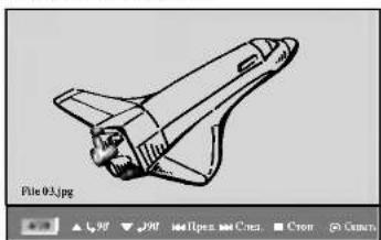 Linienzeichnung eines Space Shuttles mit angebrachtem Propeller (kein Text oder Symbole)