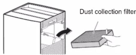 Dust collection filter