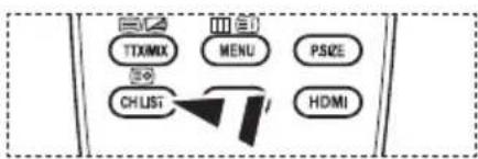 TX/MX MENU PSIZE CH LIST HDMI