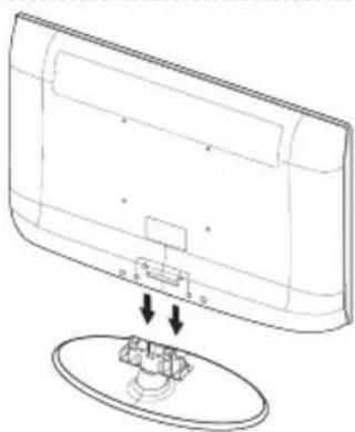 SAMSUNG LE22A451C1 - Installing the Stand - 1