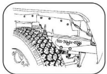Mahindra THAR (2009) - Identification of Serial Numbers - 1