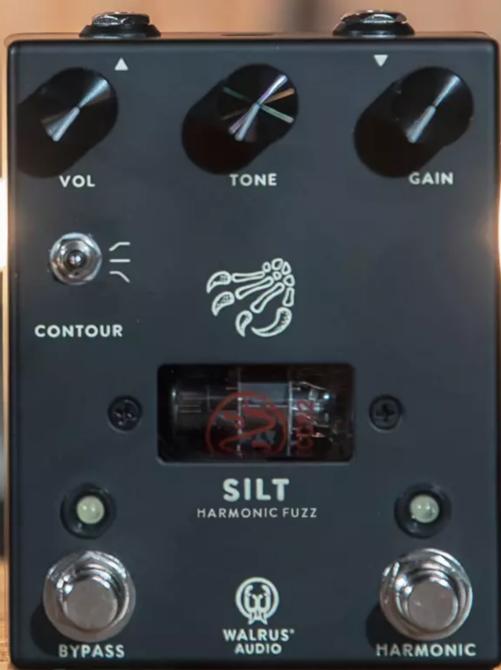 VOL TONE GAIN CONTOUR SILT HARMONIC FUZZ BYPASS WALRUS' AUDIO HARMONIC