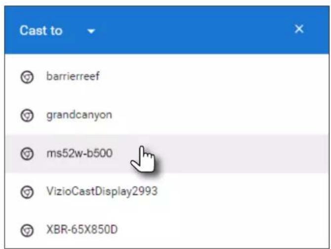 Cast to barrierreef grandcanyon ms52w-b500 VizioCastDisplay2993 XBR-65X850D