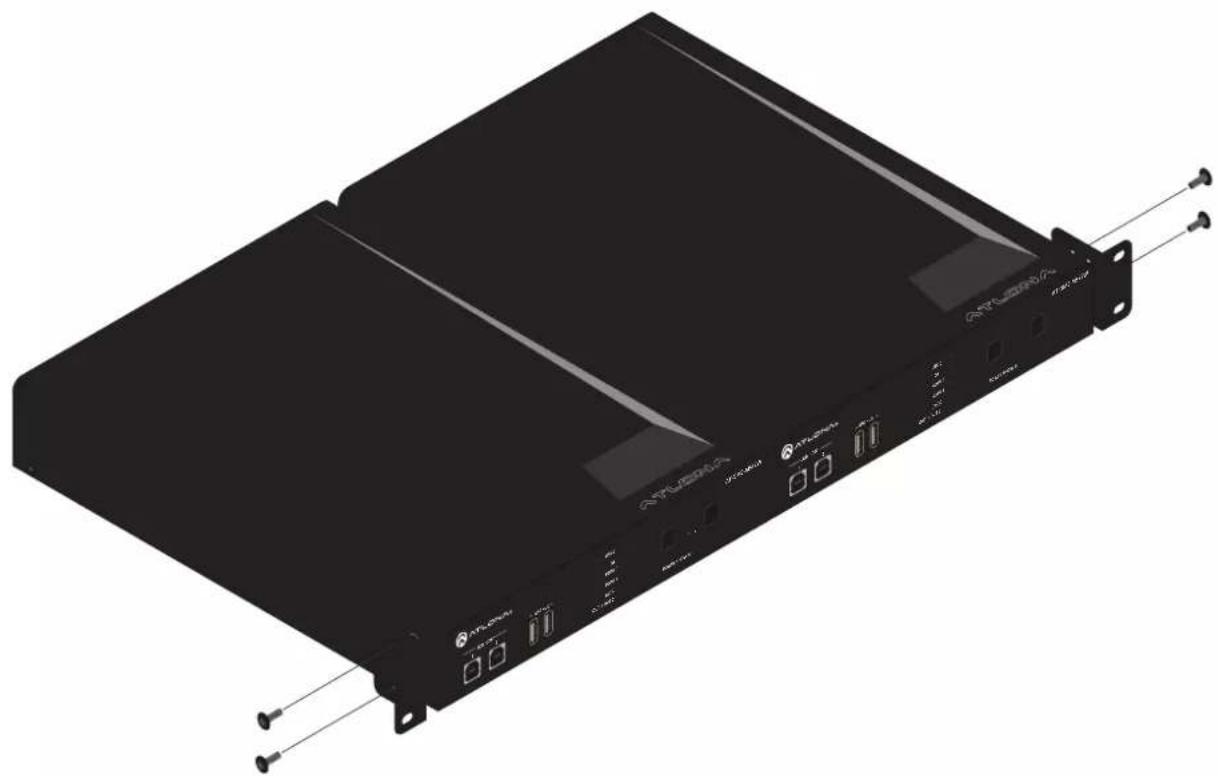 Atlona Omega AT-OME-MS52W - Dual-unit Rack Installation - 2