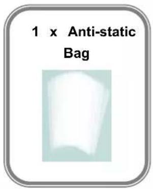 1 x Anti-static Bag