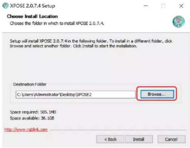 XPOSE 2.0.7.4 Setup Choose Install Location Choose the folder in which to install XPOSE 2.0.7.4. Setup will install XPOSE 2.0.7.4 in the following folder. To install in a different folder, click Browse and select another folder. Click Install to start the installation. Destination Folder C:\Users\Administrator\Desktop\XPOSE2 Browse... Space required: 505.1MB Space available: 36.1GB http://www.rqblink.com < Back Install Cancel