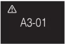 DAIKIN BRC1H82K - Error screen (example) - 1