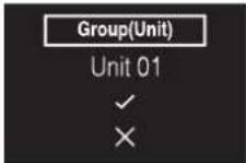 DAIKIN BRC1H519S - Group address - 2