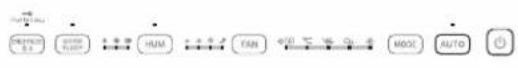 DAIKIN MCK70YBFVM - BRIGHTNESS button - 3