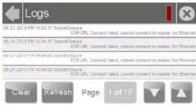Logs 06-21-2013 FFR 14.04.07 SocketClosure ESP URL, Connect failed, cannot connect to master for Internet 06-21-2013 FFR 14.04.07 SocketClosure ESP URL, Connect failed, cannot connect to master for Internet 06-21-2013 FFR 14.04.08 SocketClosure ESP URL, Connect failed, cannot connect to master for Internet 06-21-2013 FFR 14.04.08 SocketClosure ESP URL, Connect failed, cannot connect to master for Internet Clear Refresh Page 1 of 17