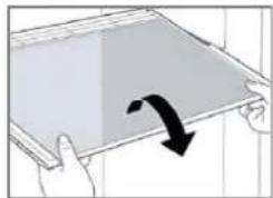 BOMANN KSG 7286 - Removing / inserting the shelves - 1