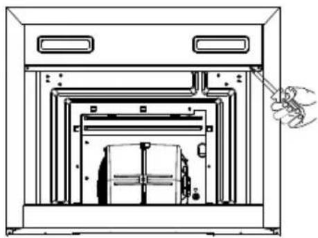 MIDEA WHT 4.60 IX - LED-Lichtmodul wieder einbauen - 2