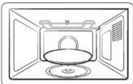 SAMSUNG MC2BM6035CS - Uso del piatto doratore - 1