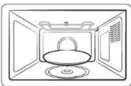 SAMSUNG MC2BM6035CS - Verwenden des Crusty Plate-Backblechs - 1