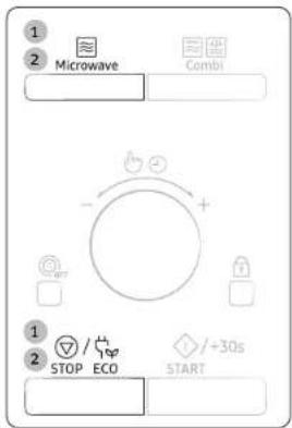 SAMSUNG MC2BM6035CS - Disattivazione dei segnali acustici - 1