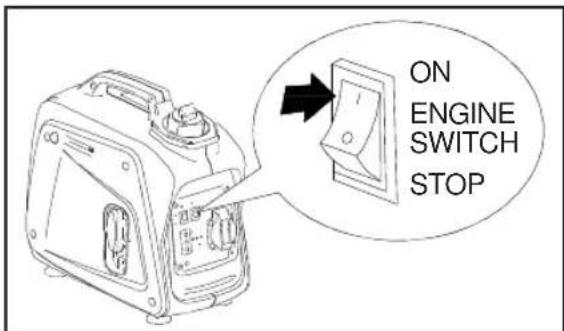 ON ENGINE SWITCH STOP