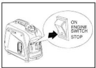 ON ENGINE SWITCH STOP