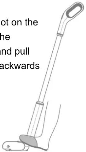 ot on the he nd pull ackwards
