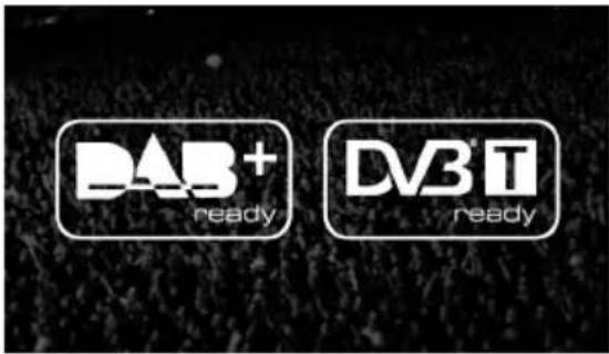 DAB+ ready DVBT ready