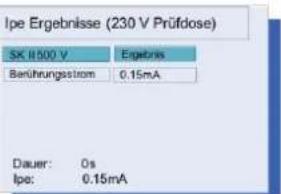 Megger PAT300 - Berührungsstrommessung - Ib - 9