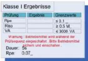 Megger PAT300 - Klasse I – automatischer Prüfablauf - 6