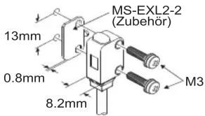 PANASONIC EX-L211 - Verwendung der Montageplatte (Zubehör) - 1