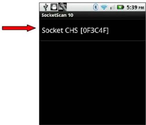 SocketScan 10 Socket CHS [0F3C4F]