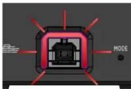 BSS Audio Soundweb London BLU-USB - USB LED Flashing Red - 1