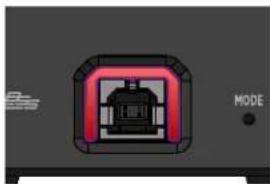 BSS Audio Soundweb London BLU-USB - Can't Switch From Class 2 to Class 1 Mode & USB LED Lights Solid Red when Pressing the MODE Pushbutton - 1