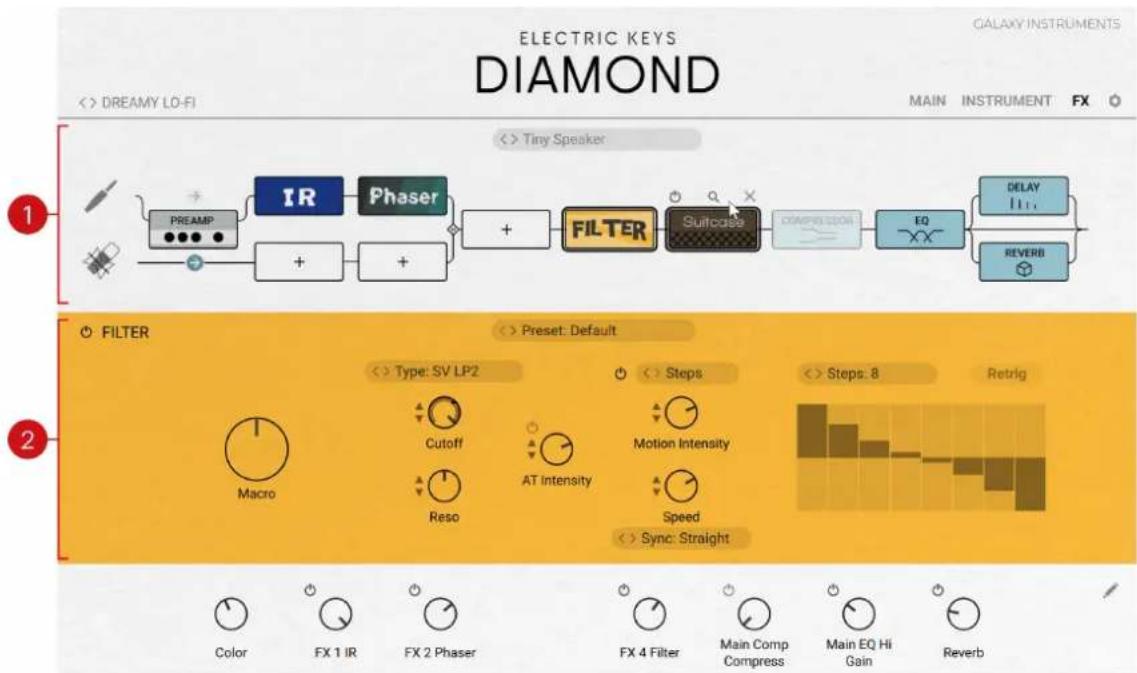 NATIVE INSTRUMENTS Electric Keys - Effect page - 2
