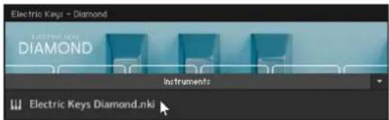 Electric Keys - Diamond DIAMOND Instruments Electric Keys Diamond.nki