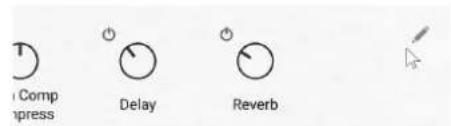 Comp press Delay Reverb