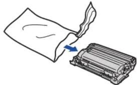 BROTHER DCP-L2680DW - Remove the packing materials and install the toner cartridge and drum unit assembly - 3