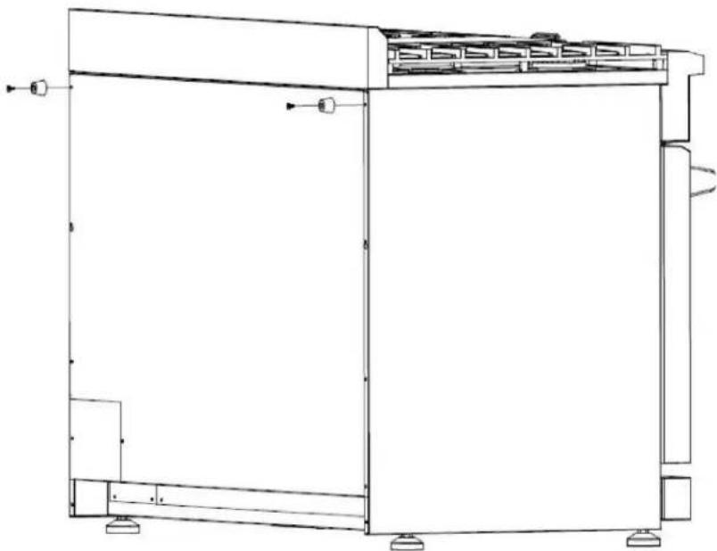 Thor HRD3088U - Rubber Pad Installation on Back Panel - 3