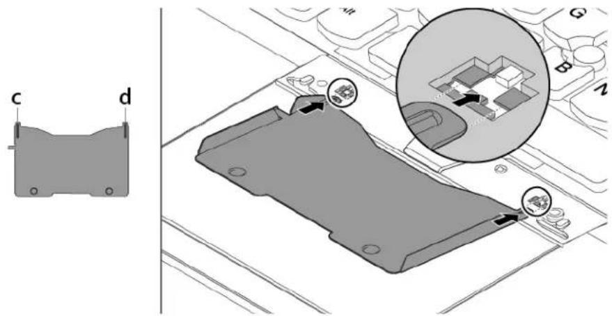 LENOVO ThinkPad E485 - Removing the keyboard - 3