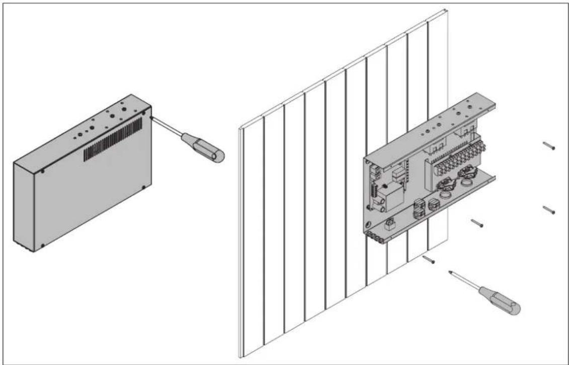 HARVIA Fenix SACF100 - Installieren der Steuereinheit - 6