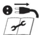 Cotech BVK2400A-UK - Product marking with safety symbols - 6
