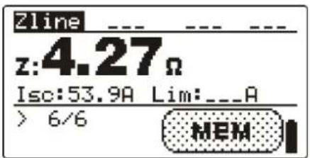 Metrel EurotestPV MI 3108 - Abrufen von Prüfergebnissen - 3