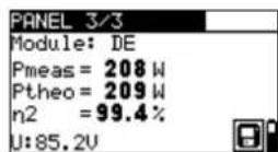 Metrel EurotestPV MI 3108 - PV-Modulprüfungs-Verfahren - 3