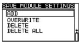 Metrel EurotestPV Lite MI 3109 - Speichermenü PV-Modultyp - 1