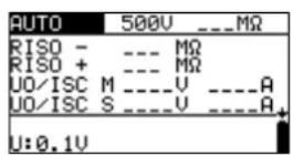 Metrel EurotestPV Lite MI 3109 - Vorgang der automatischen Messung gemäß IEC/EN 62446 (Auto) - 1