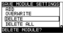 Metrel EurotestPV Lite MI 3109 - Speichermenü PV-Modultyp - 3