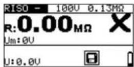 Metrel EurotestPV Lite MI 3109 - Vorgang bei der Isolationswiderstandsmessung - 2