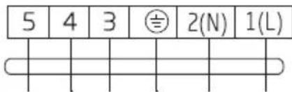 5 4 3 ⏱ 2(N) 1(L)