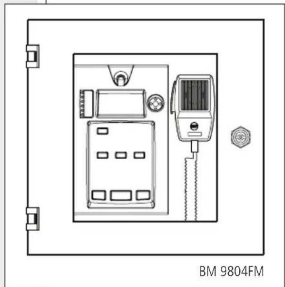 RCF BM 9804 - BM 3804FM – PAGING-MIKROFON FÜR DIE FEUERWEHR - 2