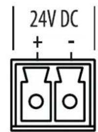 24V DC + -