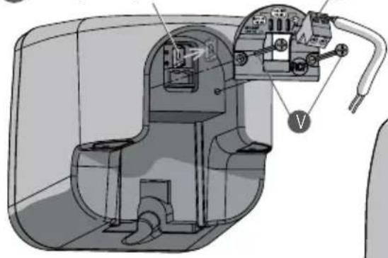 Technical diagram of a mechanical device with labeled components and directional arrows indicating flow or movement.