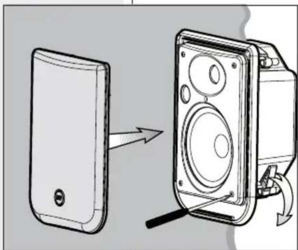 RCF MQ 50i - INSTALLATION IN RÜCKSEITIGEM METALLGEHÄUSE - 2